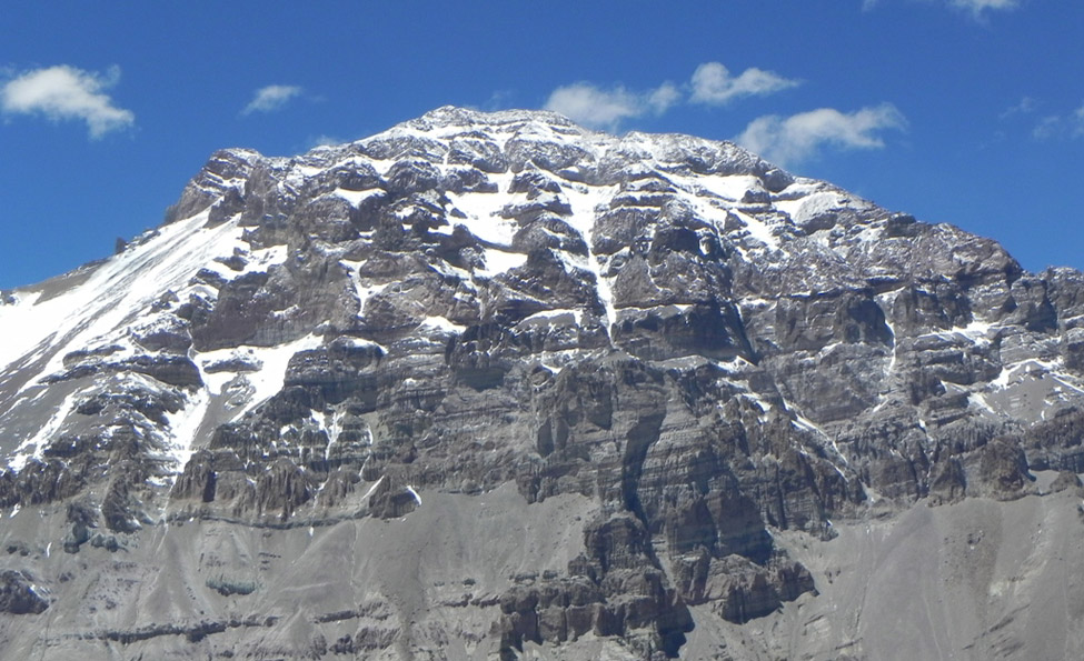 Aconcagua visto do cume do Bonete