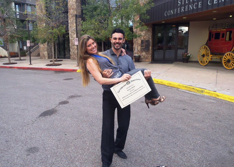 Karina Oliani e Marcelo Rabelo