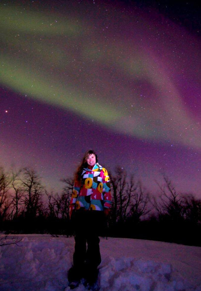 Karina Oliani e as Luzes do Norte, nome mais comum entre os escandinavos