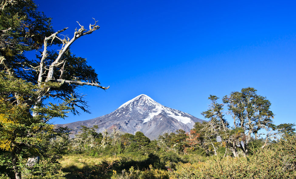 Adeus ao Lan�n, visto da entrada do Parque Nacional Lan�n