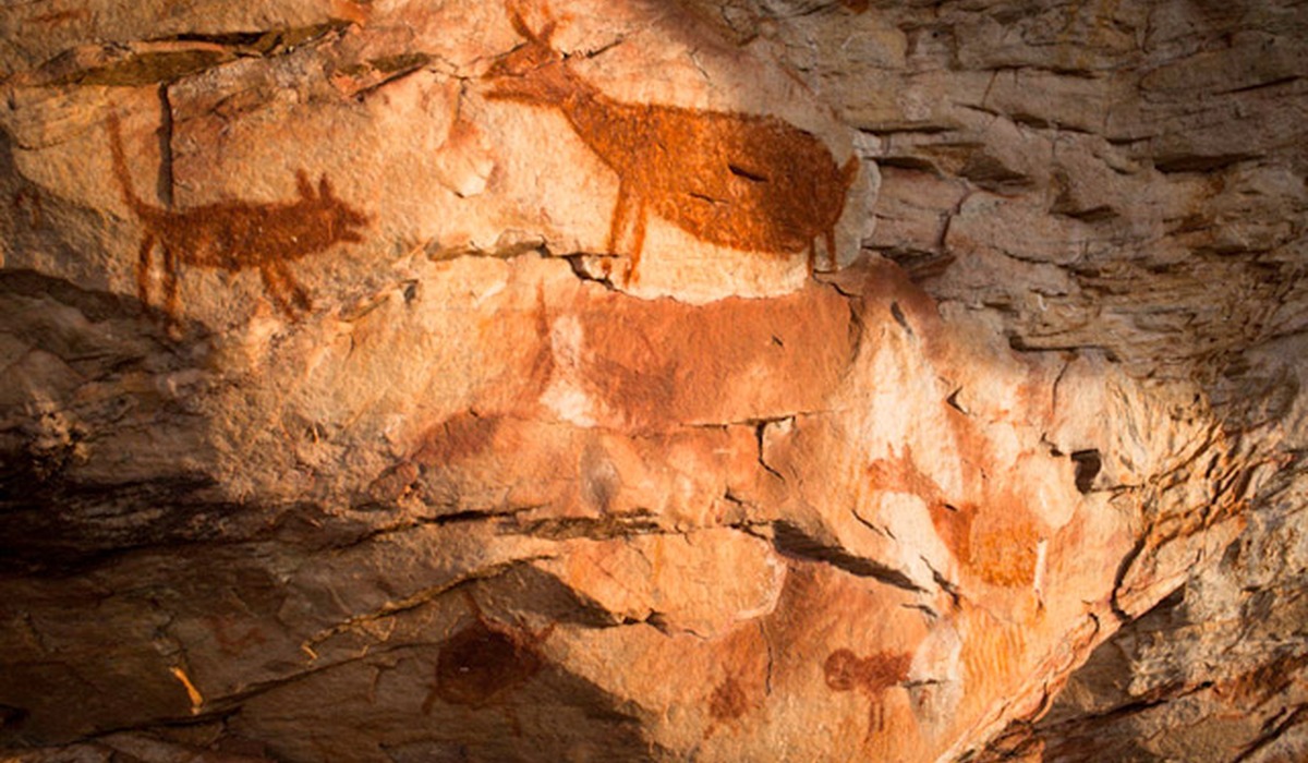 Pedra Pintada em Cocais tem pinturas rupestres de até 10 mil anos