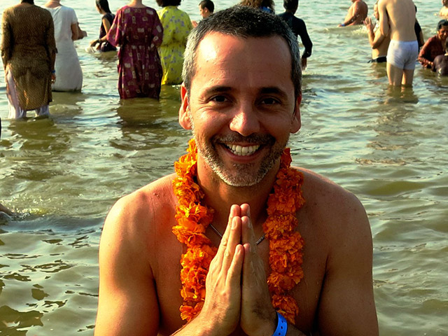 Cerca de 100 milhões de pessoas passaram pelo Kumbh Mela este ano.. Foto: Karina e Pablo