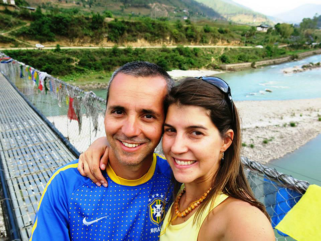 Karina.. Foto: Karina e Pablo