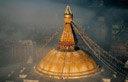 THE STUPA OF BODNATH, templo budista, Kathmandu, Nepal