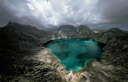 Monte Pinatubo, um vulcão ao norte de Manila, Luzon, Filipinas