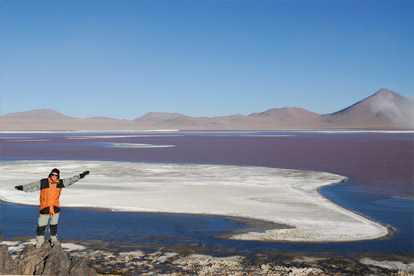 LAGUNA COLORADA - Mirador da Laguna Colorada - Bolvia - 4.600m - ISO 100 - 1/160s - f10 - 29mm - Nikon D200 - 07/06/2006 - 16:48:53