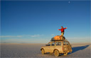 PR DO SOL NO SALAR UYUNI - Oportunidade nica, pr do sol em meio ao salar - Salar Uyuni - Bolivia - 3.700m - Dados tcnicos da foto:  ISO 100 - 1/160 - f7.1 - 18mm - Nikon D200 - 08/06/2006 - 17:41:28