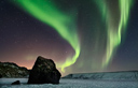 Vento Solar - A noite estava perfeitamente calma no lago Kleifarvatn, a Isl�ndia foi a nossa escolha. Tudo come�ou em torno das 23h. Durou surpreendente uma hora.