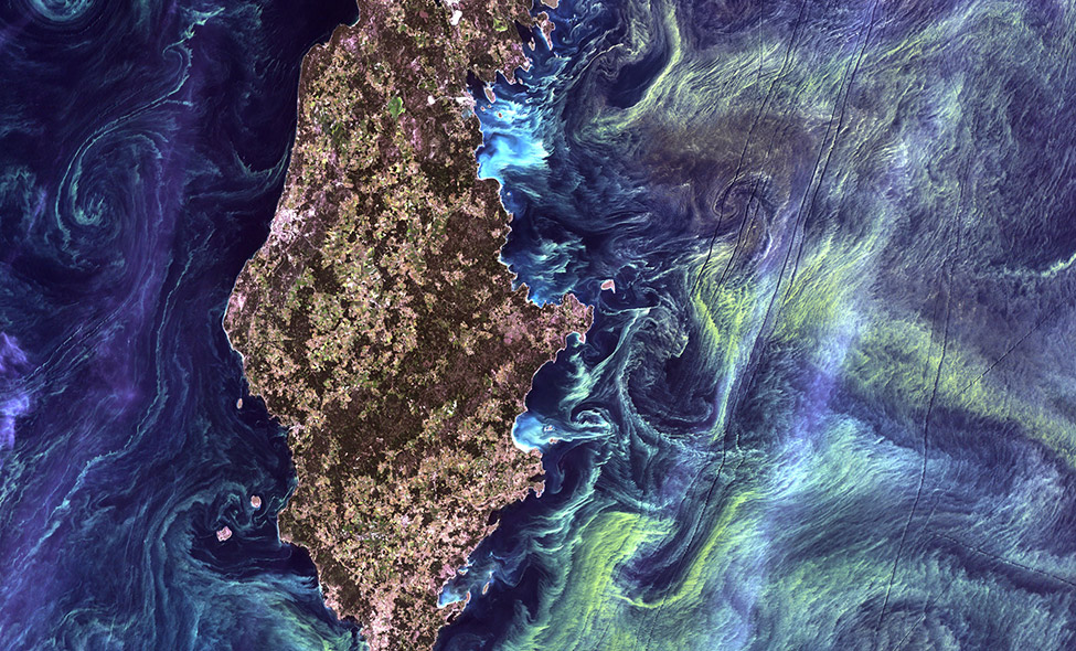 Foto: Landsat 7, em 13/7/2005