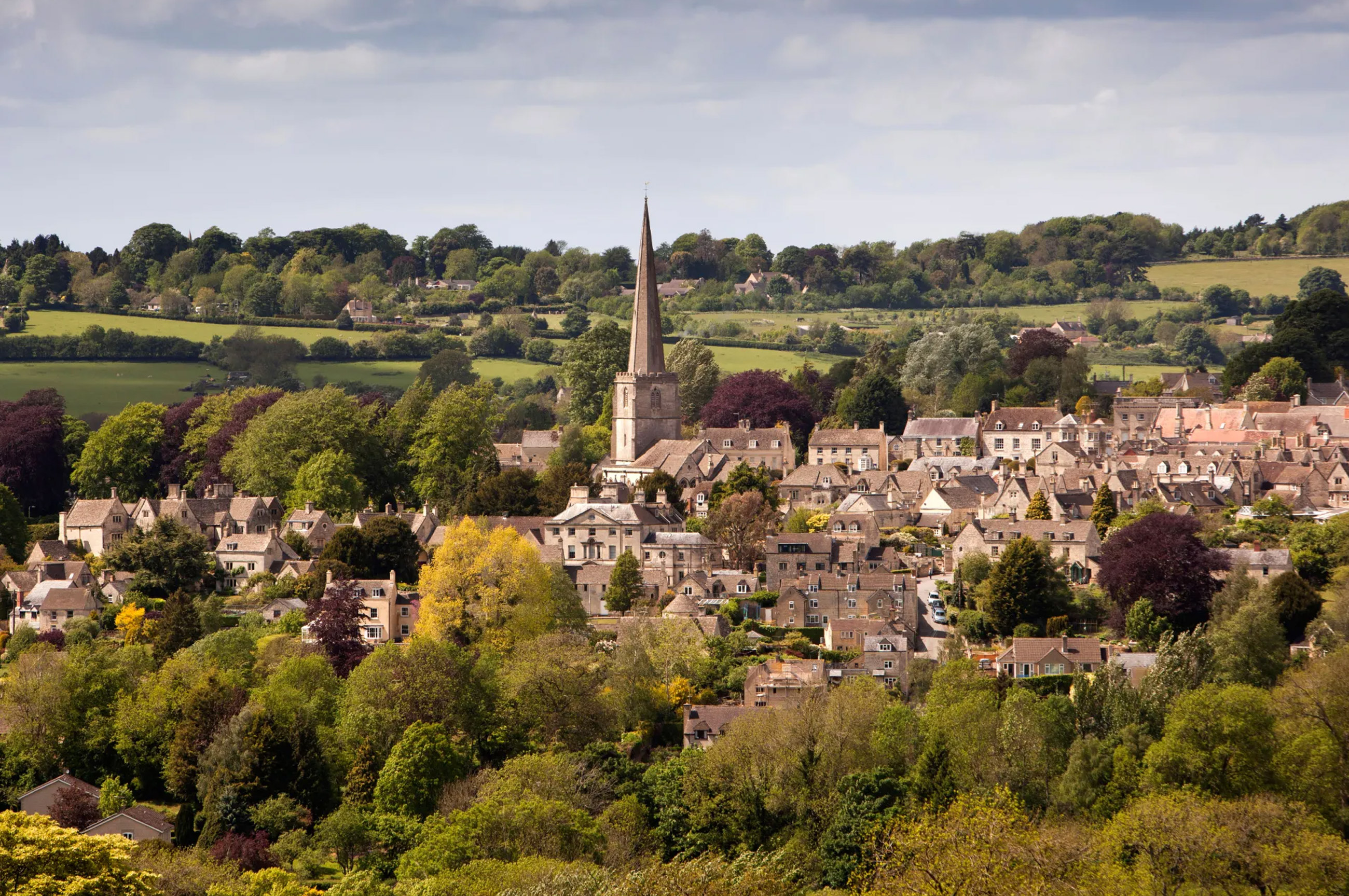 Caminho de Cotswold: paisagem 4